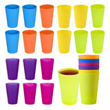 24 Set De Vasos Vasos Plastico Vasos Reutilizables De Fiesta