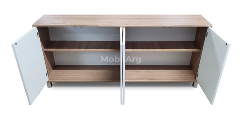 Bahiut Vajillero Living Comedor Mueble 4 Puertas 