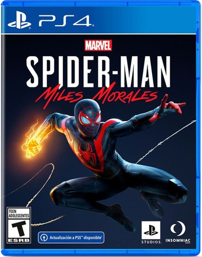 .:. Spider Man Miles Morales Para Ps4 .:. .:.yp.:.