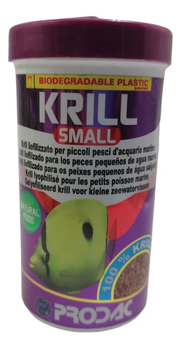 Prodac Alimento Liofilizado Krill Small 35g Acuario Peces