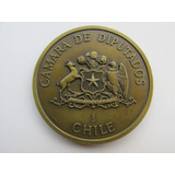 Antigua Medalla Camara Diputados Republica De Chile Escasa