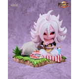 Archivo Stl Impresión 3d - Dragon Ball - Android 21 Chibi - 