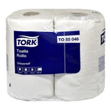 Toalla De Papel Tork Doble Hoja 24 Mts 16 Rollos 55046