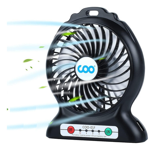 Mini Ventilador Portátil Aire Acondicionado Recargable Usb