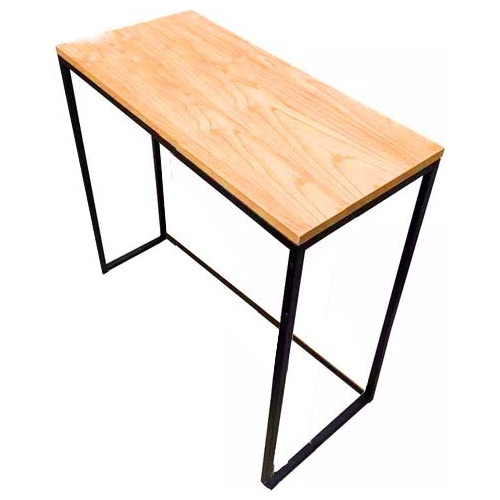 Mesa Arrime Dressoire Recibidor Hierro Madera Industrial