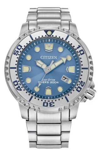 Reloj Citizen Promaster Eco Drive Azul Abn0165-55l Hombre Ts
