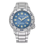 Reloj Citizen Promaster Eco Drive Azul Abn0165-55l Hombre Ts