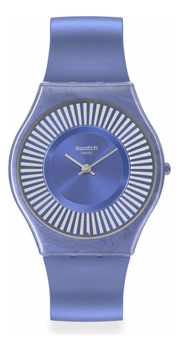 Reloj Swatch Metro Deco De Silicona Ss08n110
