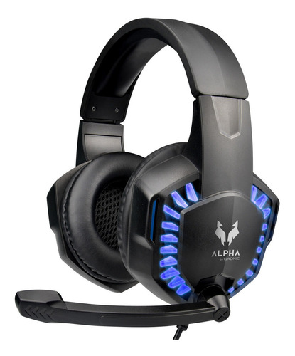 Auriculares Gamer Gadnic Led Compatible Pc Consolas Play