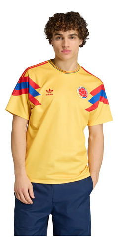 Jersey adidas Fútbol Colombia Away 1990 Hombre Jn3713