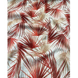 Tecido Jacquard Palm Folhagem Sofás E Estofados 25m X 1,4m