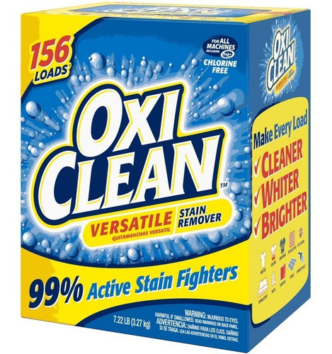 Oxiclean Quitamanchas En Polvo 3,27 Kg