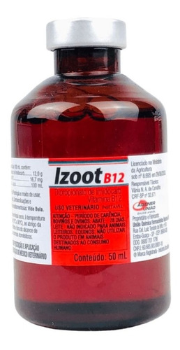 Izoot B12 50 Ml - Agener União