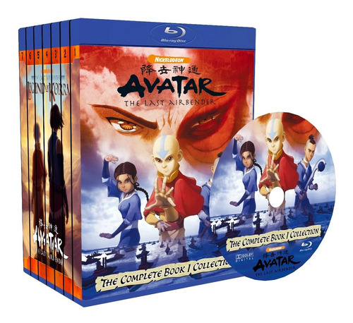 Blu-ray Avatar Collection - A Lenda De Aang E Korra