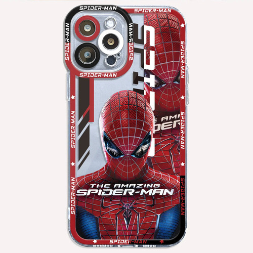 Funda Marvel Avengers Para iPhone 13, 14, 15, 11, 12