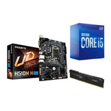 Kit Upgrade Intel I5 10400 + Gigabyte H510m-h + 8gb Ddr4 Hx