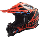 Casco Cross Enduro Ls2 Subverter Stomp Mx700 Fluo Moteros