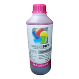 1 Litro De Tinta Premium Universal Dye Compatible Magenta