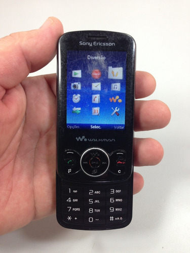 Telefone Celular Sony Ericsson W100i Antigo Retro Funciona 