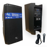 Cabina Activa 12 Audio Sound 12.000w + Mic Profesional