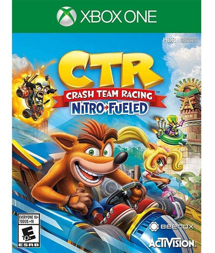 Ctr Crash Team Racing Nitro Fueled Xbox One Envio Gratis