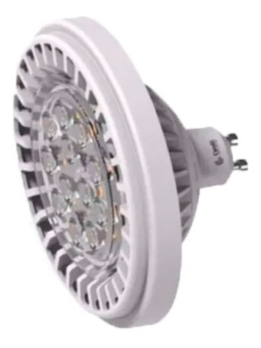 Pack X 10 Lámpara Led Ar111 12w 220v Blanco Cálido -candil-