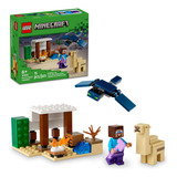 Lego Minecraft 21251 La Expedicion De Steve Al Desierto Cantidad De Piezas 75