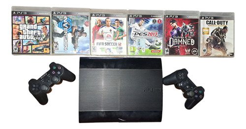 Playstation 3 Super Slim 500gb - Oportunidad 6 Juegos