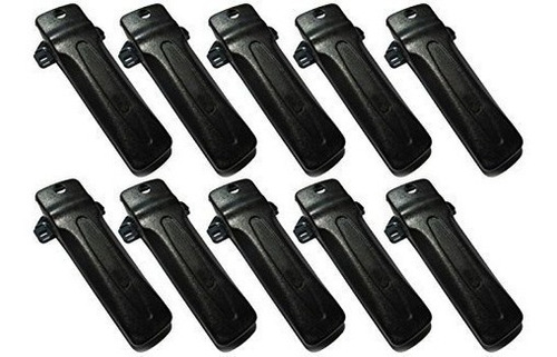 10 X Clip De Cinturon Para Radio Kenwood Tk290 Tk390 Tk480 T