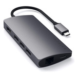 Satechi Adaptador Multipuerto Usb C Hub V2 - Usb C Dongle -.