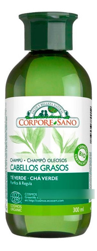 Cs Champú Cabello Graso Té Verde-ecocert-corpore Sano
