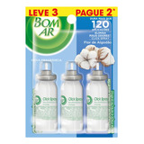 Refil Aromatizante Bom Ar Click Spray Flor De Algodão 36 Ml 