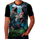 Camisa Camiseta Jurassic Park World Dinossauro Envio Hoje 01