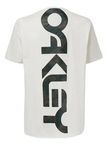 Camiseta / Playera Oakley Bandana B1b Tee White - Black