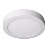 Panel Led 18w Aplique Redondo 22,5 Cm Interelec Luz Blanco