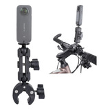 Soporte Manillar De Moto Bici Para Insta360 One Go 3 X3 X2