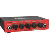 Tc Electronic Bam200 Amplificador Para Bajo 200 W Compacto Color Rojo