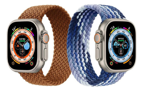 Correa Braided Para Iwatch De 38/40/41/42/44/45/49m M L