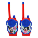 Boquitoqui Radio Comunicador Infantil Ratón Mickey Set X 2