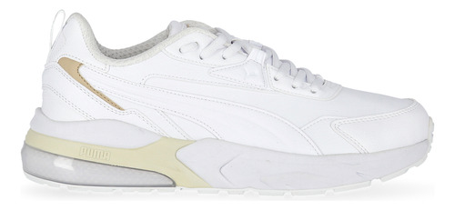 Zapatillas Puma Vis2k Sl En Blanco Y Dorado