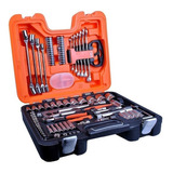 Kit Caja Juego Set Herramientas Llave Tubos 91 Pz S910 Bahco