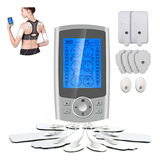 Electroestimulador Tens Ems Estimulador Muscular Recargable