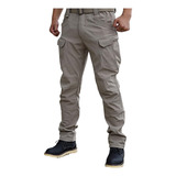 Pantalón Táctico Militar Multibolsillos Para Hombre