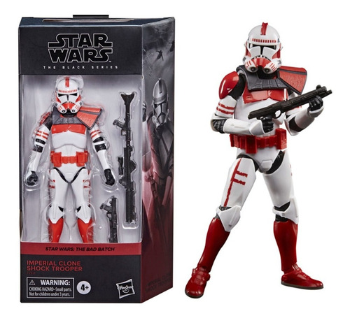 Figura Imperial Clon Shock Trooper Star Wars Black Series