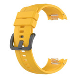 Correa De Reloj De Silicona Para Reloj Gs Pro Honor Color Amarillo