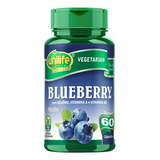 Blueberry Mirtilo Antioxidante Unilife - 550 Mg 60 Cápsulas Sabor Sem Sabor