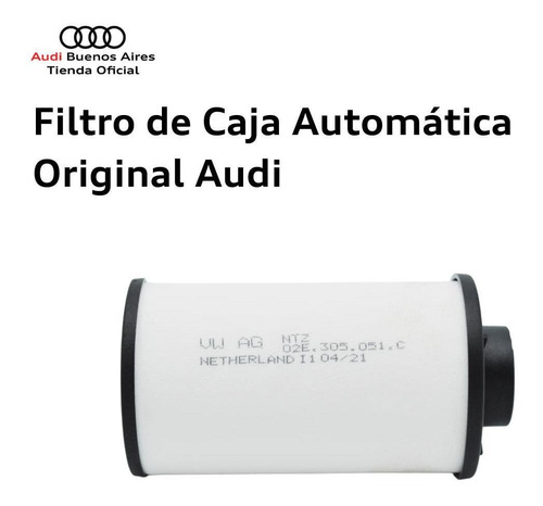 Filtro De Caja Transmisin Automtica Original Audi Foto 4