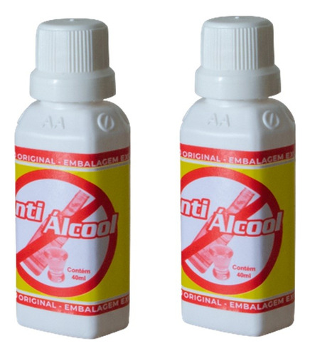 2x Antietanol Produto Parar Beber Anti Alcool 100% Original