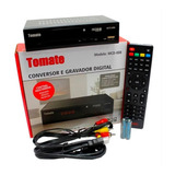 Conversor Digital Tv Gravador Full Hd Tomate Mcd-888 Bivolt