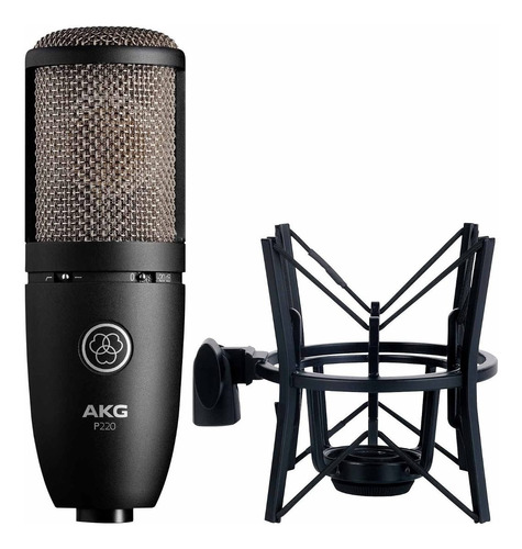 Microfono Condenser Studio Akg P-220 Grabacion Mezcla 101db